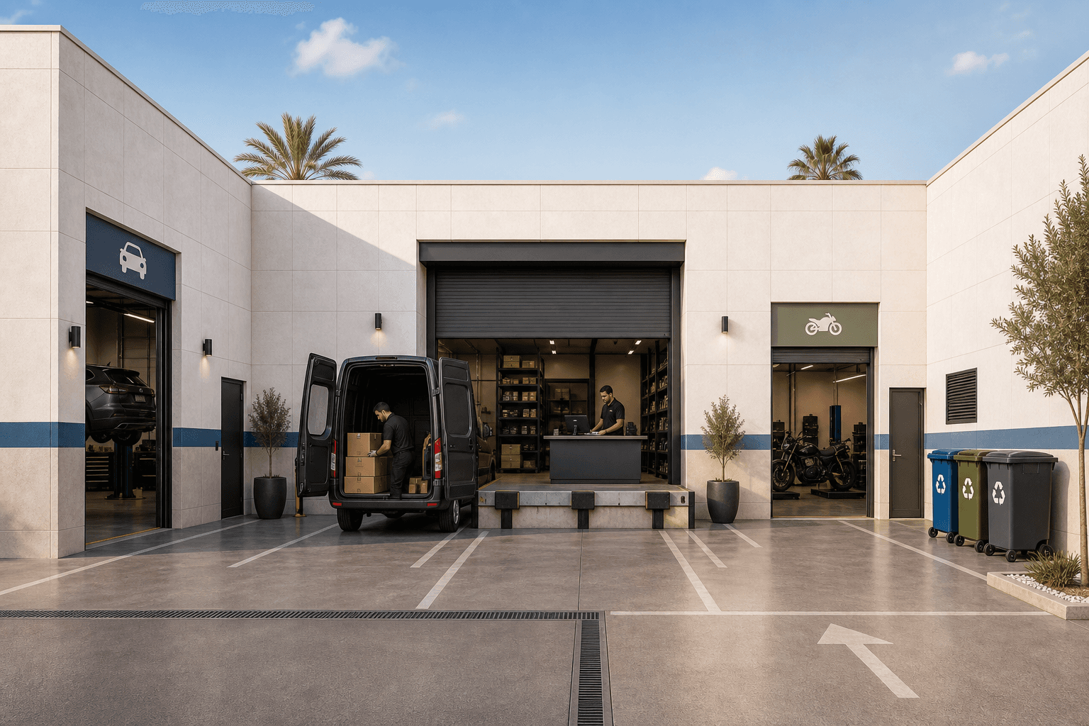 Réception & logistique des pièces