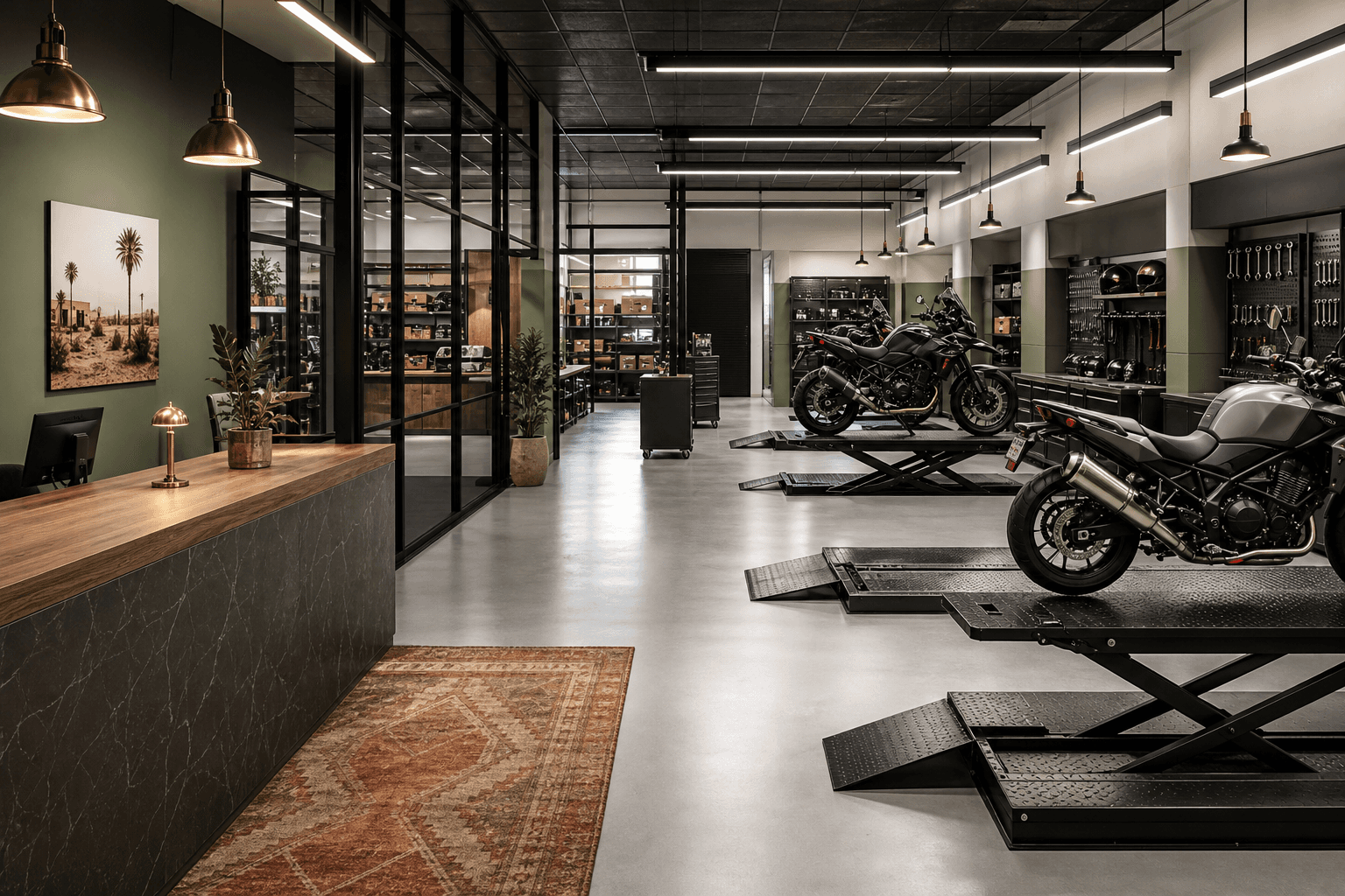 Atelier moto