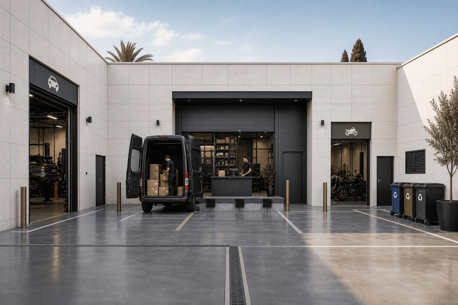 Réception & logistique des pièces