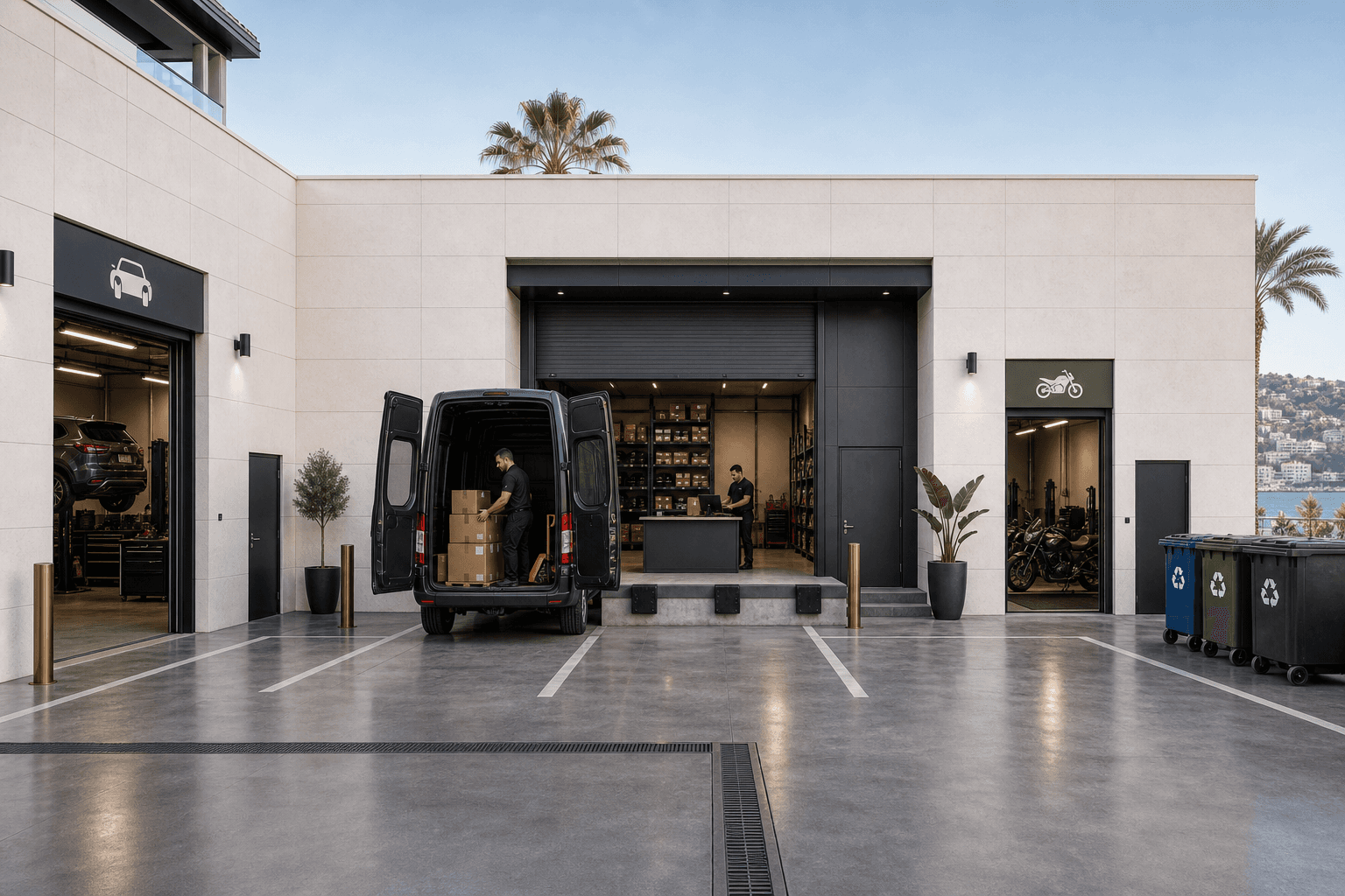 Réception & logistique des pièces