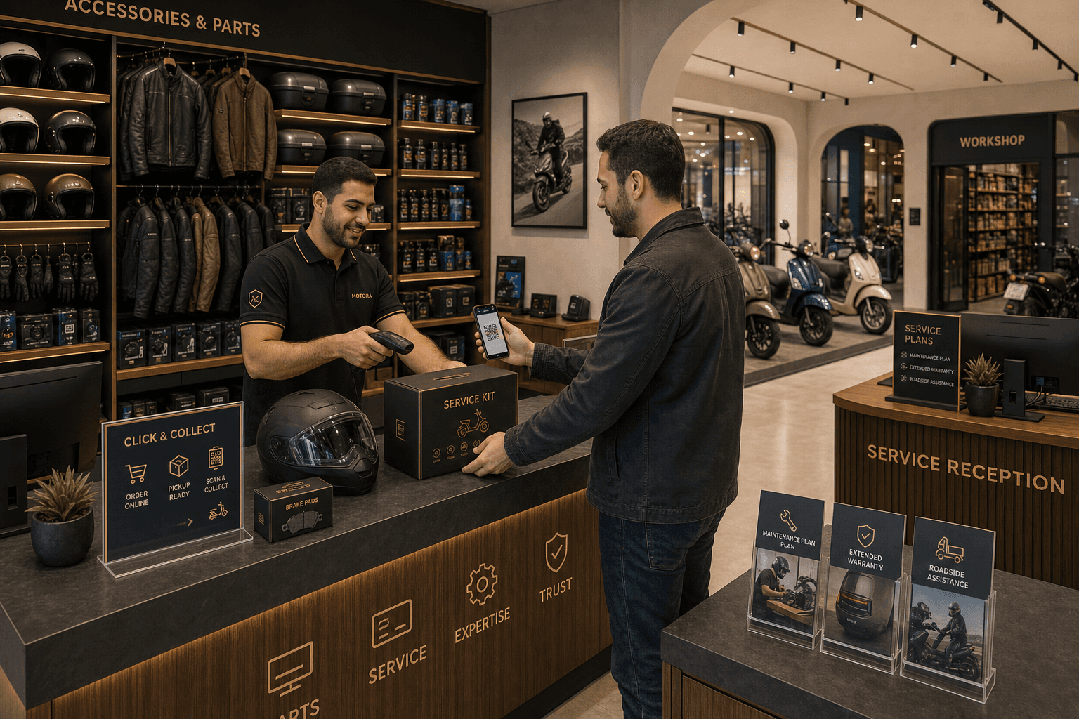 Retrait & plans de service
