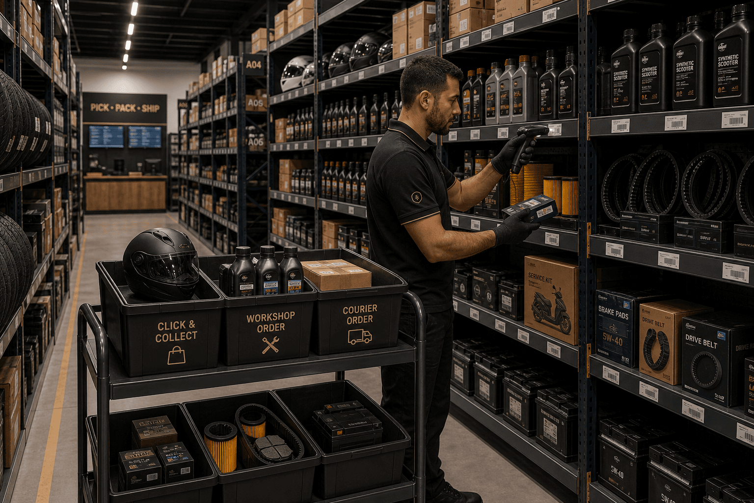 Préparation de commande