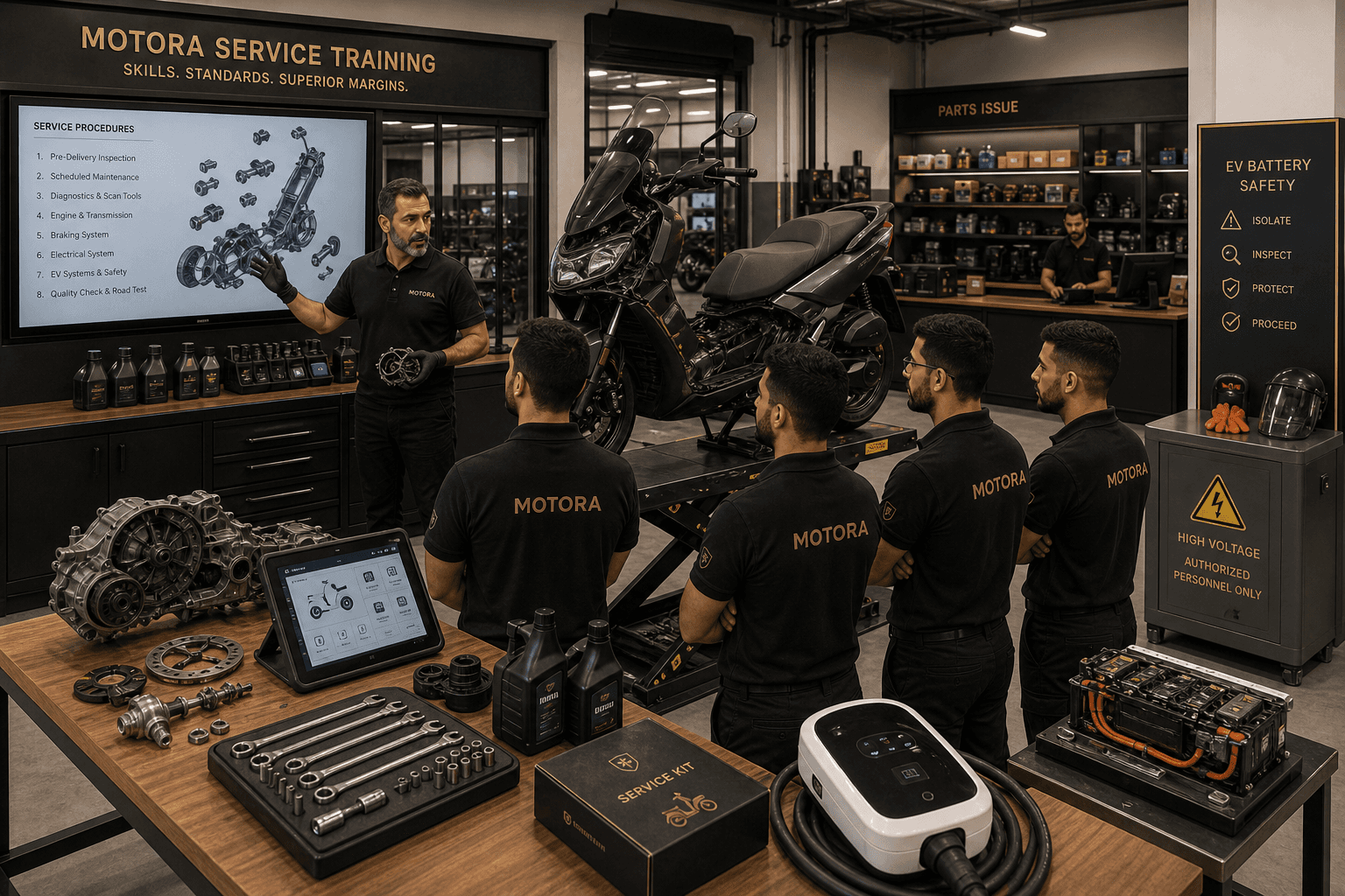 Formation des techniciens