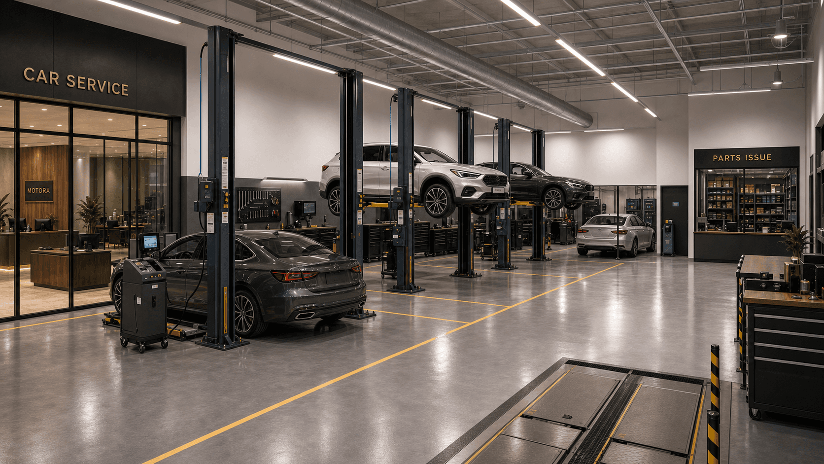 Atelier de service automobile Motora à Casablanca